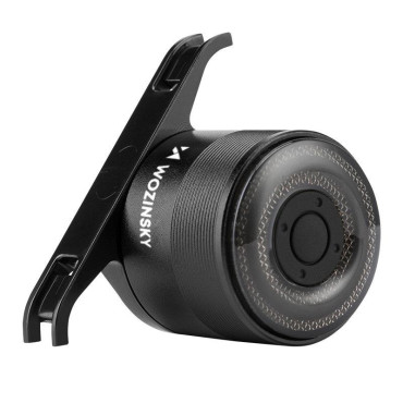 Πίσω οδήγησε φως ποδηλάτου με μικρο USB κόκκινο φως 5 μαύρες λειτουργίες