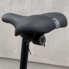 Luz de bicicleta LED traseira com micro usb vermelho luz 5 modos pretos
