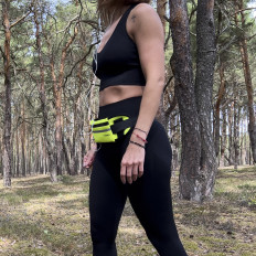Running kidney Race belt blue