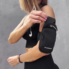 Running phone armband orange