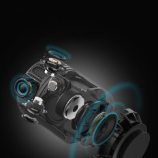 Élément de haut-parleur Bluetooth sans fil T6 max 60w noir