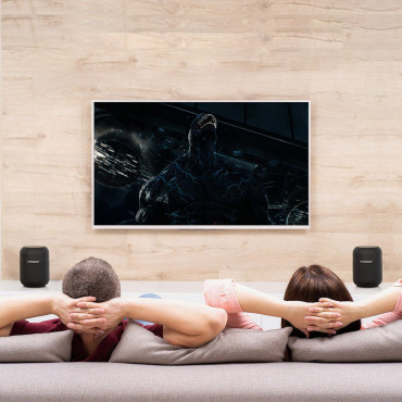 Bezdrôtový Bluetooth reproduktorový prvok T6 Max 60W čierna