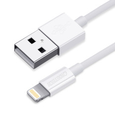 Καλώδιο καλωδίου MFI USB - Lightning 1.2m Λευκό