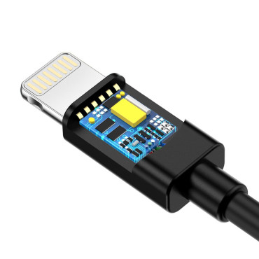 Cabo USB de cabo MFI - Relâmpago 1.2m Branco