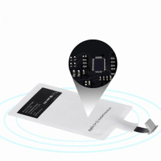 Adapteris bezvadu uzlādēšanai Qi zibens balts indukcijas inlay