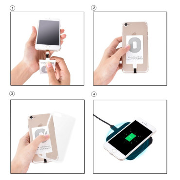 Adapter za brezžični Qi Lightning vtičnik