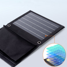Caricabatterie turista solare solare 22W 2xusb Belly BLY