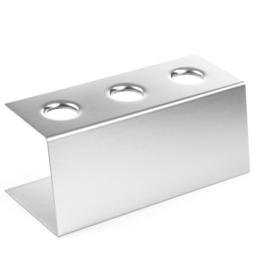 Supporto per gelato in acciaio inox per 3 wafer - Hendi 755730