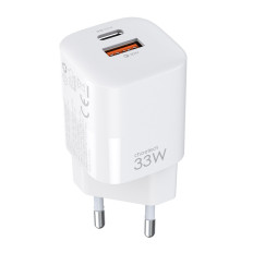 Carregador de rede USB Rápido do Apertica Tipo C PD QC 33W
