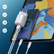 Carregador de rede USB Rápido do Apertica Tipo C PD QC 33W