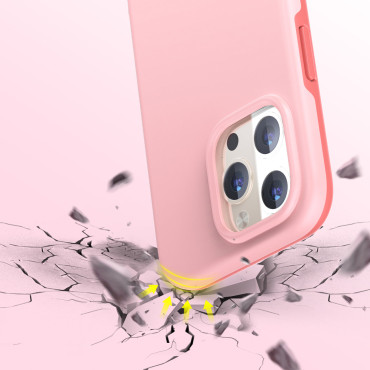 Case par iPhone 13 Pro MFM Anti-Drop Case rozā