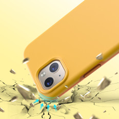 Caso para iPhone 13 mini mini mfm caso anti-cair laranja