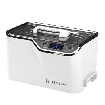 Nettoyeur à ultrasons DENSON ACDS-100 0,6 L 50W blanc — vue de face
