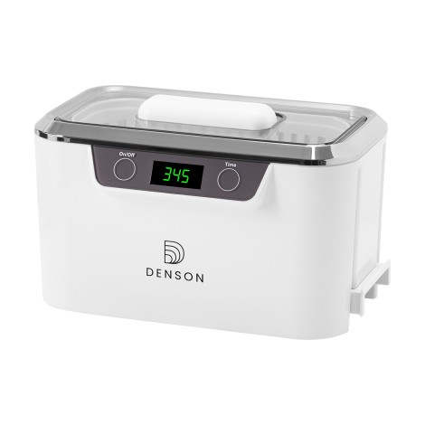 DENSON ACDS-300 ultrahangos tisztító 0,8L 60W rozsdamentes acél tartállyal — elölnézet