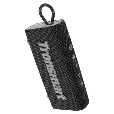 Resa trådlös Bluetooth-högtalare 5.3 Vattentät IPX7 10W svart