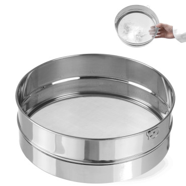 A dense bakery sieve for...