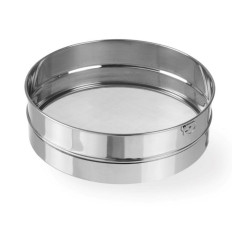 Sűrű pékségszita a liszt szitálásához. 247 mm-es acél - Hendi 637807