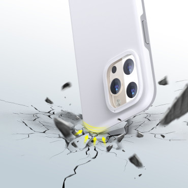 Fodral för iPhone 13 Pro Max MFM Anti-Drop Fall Vit