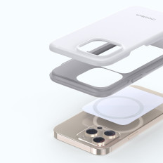 Fodral för iPhone 13 Pro Max MFM Anti-Drop Fall Vit