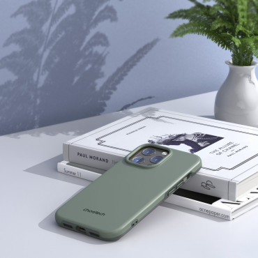 Caso para iPhone 13 Pro Max MFM Caso Anti-Drop Green