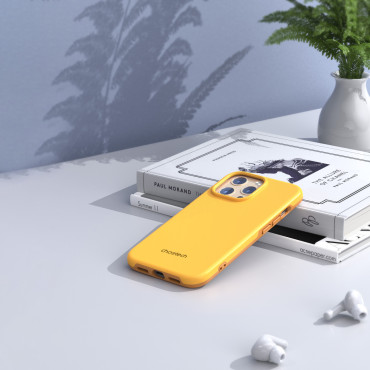 Fall för iPhone 13 Pro Max MFM Anti-Drop Case Orange