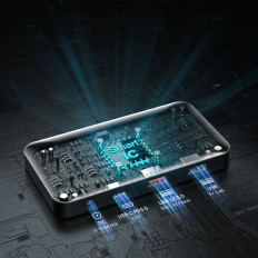 Ηλιακός ηλιακός φορτιστής πτυσσόμενος 120W DC 3 XUSB Black