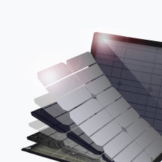 Solarni solarni punjač Preklapanje 120W DC 3 Xusb crno