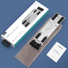 Stativstasjon for bærbar PD USB-C HDMI 2xusb-A 1xusb-C 1xSD 1XTF Svart