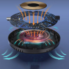 Keramika nakladač 10W + nabíječka EU s černým napájecím kabelem