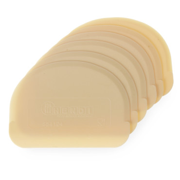 Sucata de confeitaria semi-redonda para o conjunto de bolo de rejeição 6pcs. - Hendi 554166