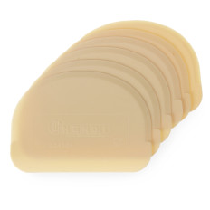 Spatule à pâtisserie demi-ronde pour portionner la pâte ENSEMBLE de 6 pièces - Hendi 554166