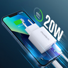 Omrežni polnilnik Q5004 20W PD za iPhone 12 13 Set 2pcs White