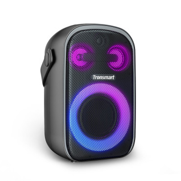 Bluetooth 60W HALO 100 Črni brezžični zvočnik
