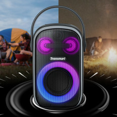 Bluetooth 60W HALO 100 Črni brezžični zvočnik