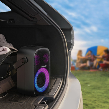 Bluetooth 60W HALO 100 Črni brezžični zvočnik