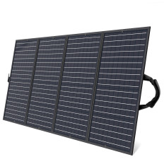 Solar Solar turismi kokkuklapitavad 160w must