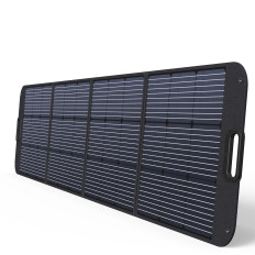 Chargeur solaire solaire 200W panneau solaire portable noir