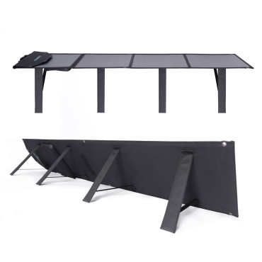 Solar Solar Laturi 100W taitettava USB-C 2xusb PD QC Musta