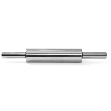 Rolo para massa de aço inoxidável. Comprimento de 65mm 250 / 470mm - Hendi 515006