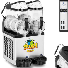 Γρανίτης μηχανή ποτών Slush Southies Διπλό 600 W 2 x 10 l