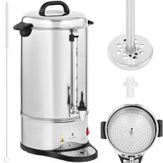 Brewer de thé à thé avec une vis et un plateau d'égouttage 1550 en 15 l