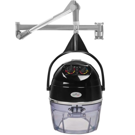 Gabbiano hanging dryer dii-301w two speeds black — front view