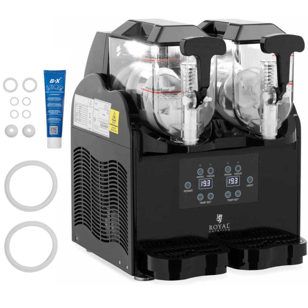 Graniter μηχανή ποτών Slush Sorbets Διπλό 380 σε 2 x 3 L
