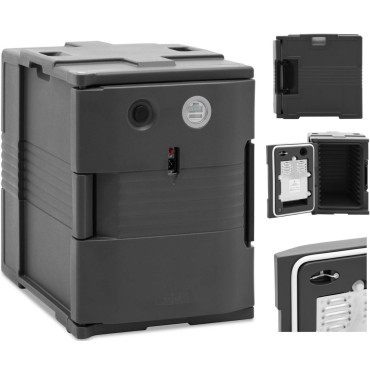 Θερμικό δοχείο θερμικής μόνωσης με ηλεκτρικό θερμαντήρα για δοχεία GN 1/1