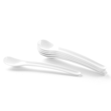 ABS teskefuld med White ABS...