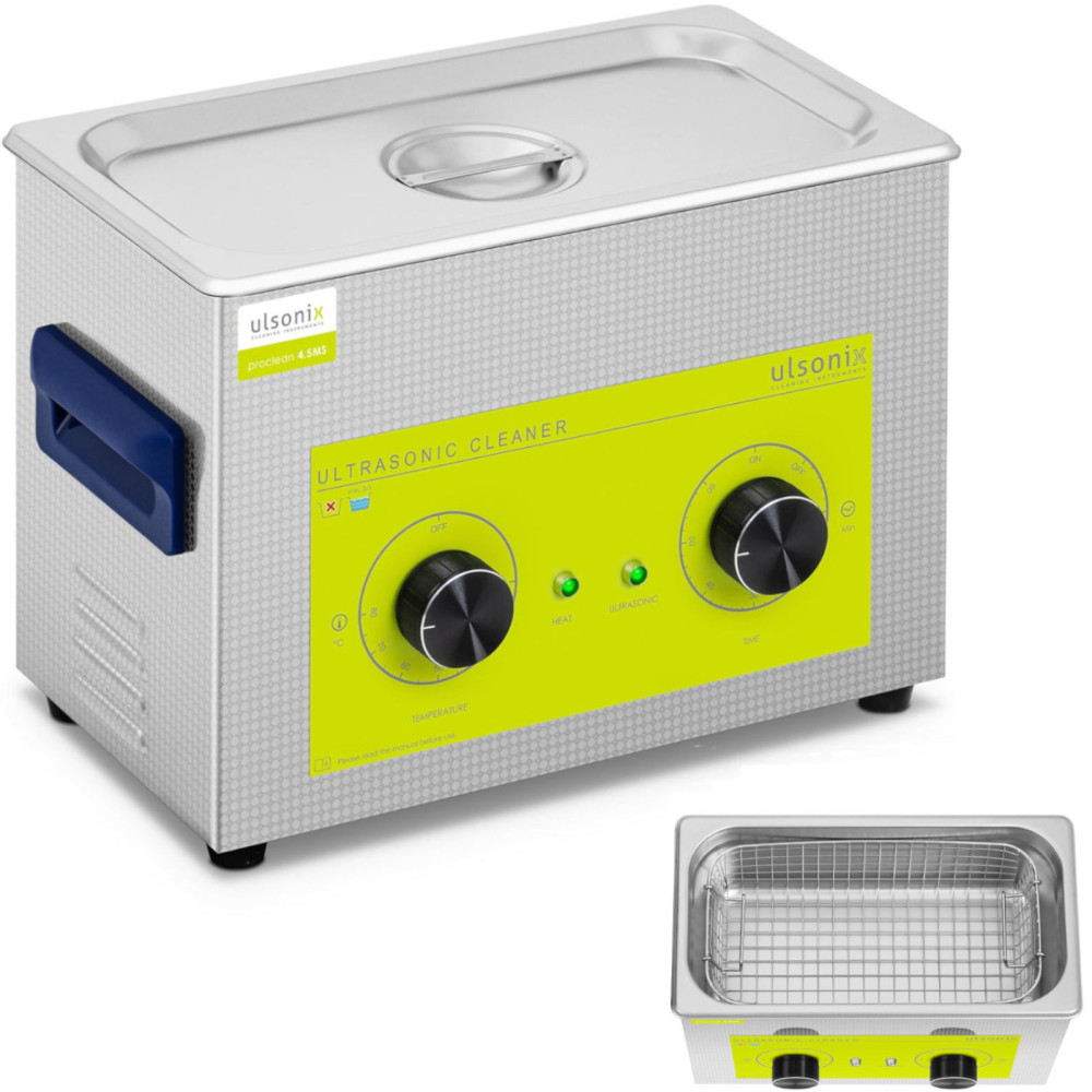 Mazgājamā mašīna. Ultraskaņas vanna. Attīrītājs 4.5 l 120 W