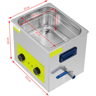 Ultrazvuková vaňa 10 l 240 W