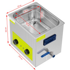 Ultrazvuková vaňa 10 l 240 W