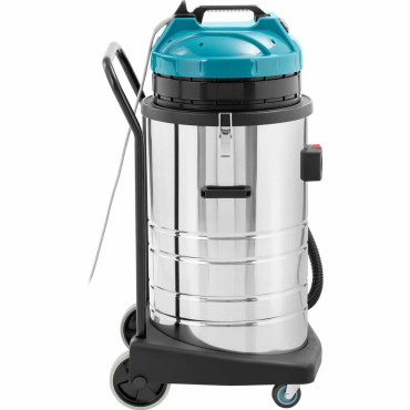 Aspirador industrial para limpeza a seco e molhado 3000 W 80 L