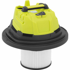 Industrial vacuum cleaner for dry and wet 1200 wobbles in 60 l